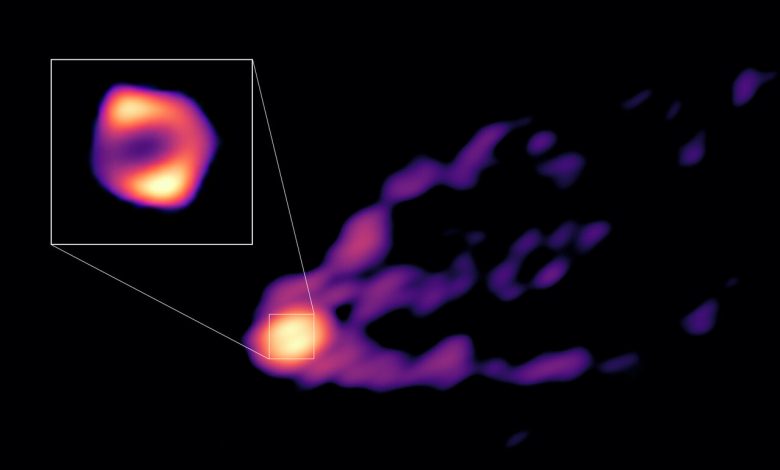 4509617 780x470 - نخستین عکس مستقیم از سیاهچاله و انفجار جت مواد از آن - خبرگزاری مهر | اخبار ایران و جهان