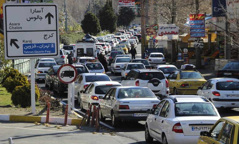 4514434 780x470 - ترافیک سنگین در محور چالوس و آزادراه قزوین – کرج – تهران - خبرگزاری مهر |