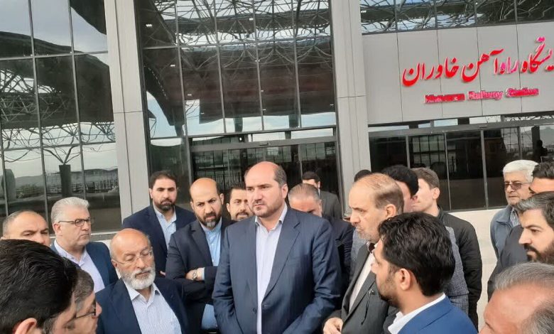 معاون اجرایی رئیس جمهور از راه آهن بستان آباد- خاوران بازدید کرد - خبرگزاری مهر | 4521035 780x470 - معاون اجرایی رئیس جمهور از راه آهن بستان آباد- خاوران بازدید کرد - خبرگزاری مهر |